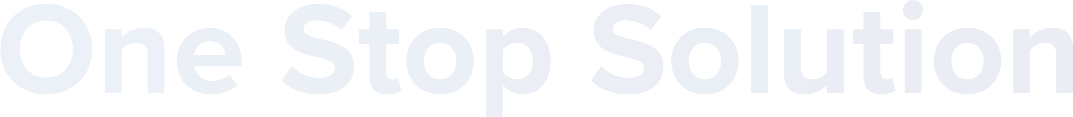 One Stop Solution